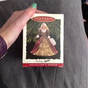Holiday Barbie ornament